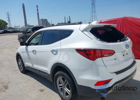 2017 Hyundai Santa Fe Sport 2.4L from USA, damaged, VIN 5NMZU3LB6HH006567